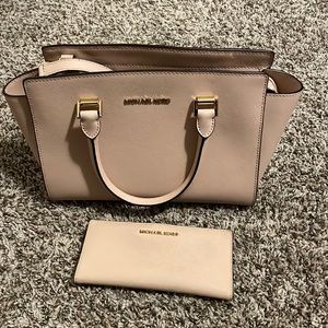 Michael Kors purse and wallet